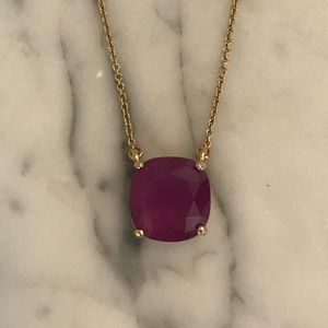Kate Spade Gumdrop Square Pendant Necklace